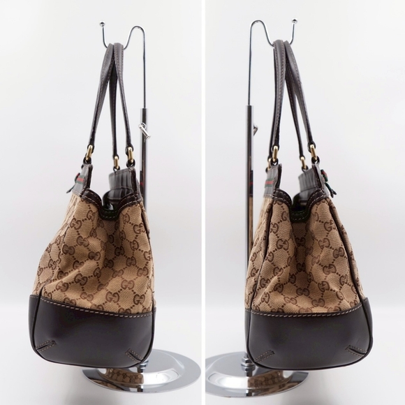 ❌️❌️SOLD❌️❌️CB18 ❤️ Gucci GG Canvas Mayfair Tote - Picture 6 of 15